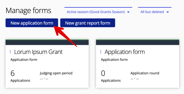 New application form button.png