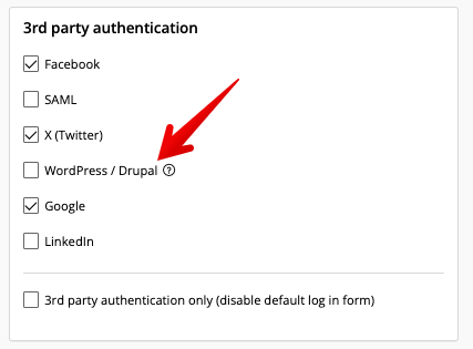 Wordpress : Drupal checkbox.png