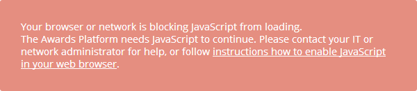 Your browser is blocking JavaScript error example