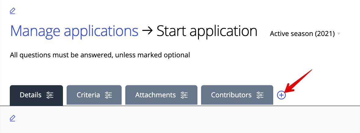 Add tab in form editor