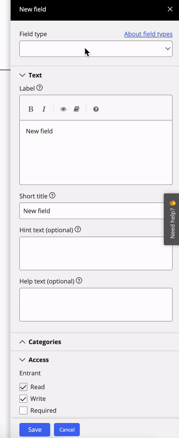Pasting optionable values